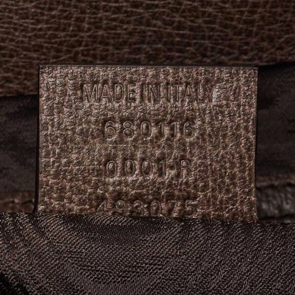 Balenciaga x Gucci Beige/Ebony Coated Canvas/Leather The Hacker Project 1961 ... - Picture 9 of 10